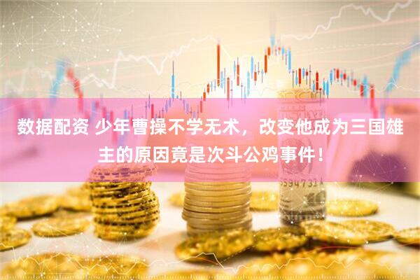数据配资 少年曹操不学无术，改变他成为三国雄主的原因竟是次斗公鸡事件！