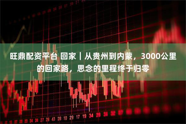 旺鼎配资平台 回家｜从贵州到内蒙，3000公里的回家路，思念的里程终于归零